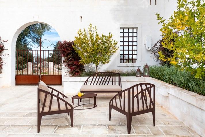 TrackDesign Кресло для отдыха из кортеновской стали  Dp0259000  - Вид №2