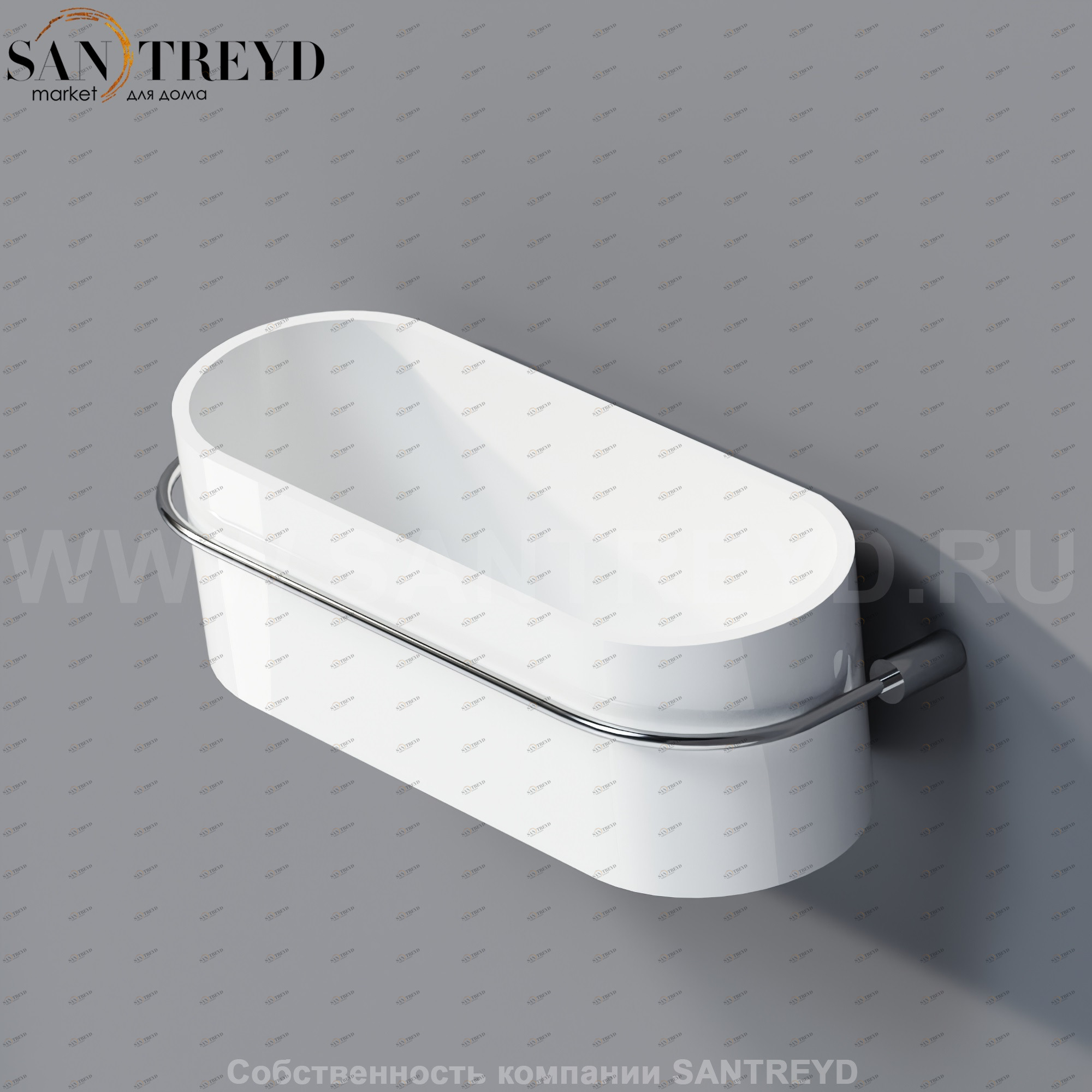 Agape BUCATINI Полка белая ABUC0180Z