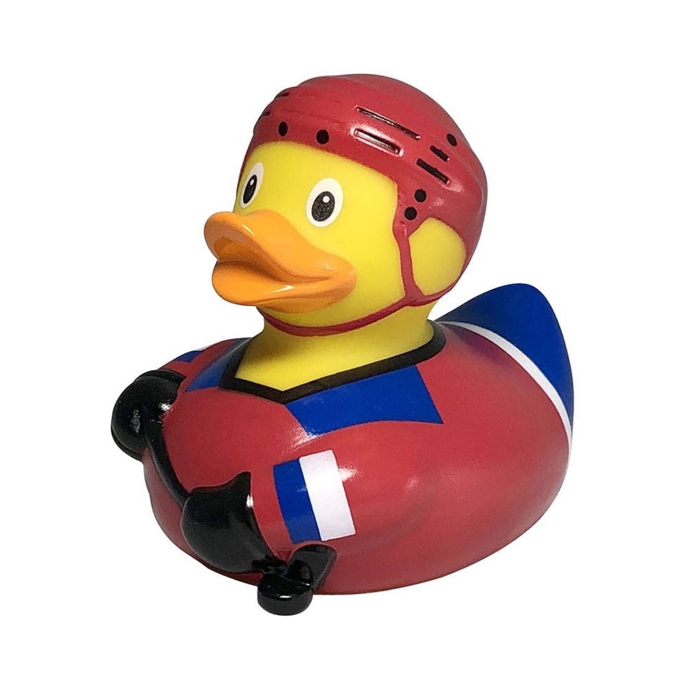 2054 Уточка резиновая Хоккеист Веселые Ути-Пути 