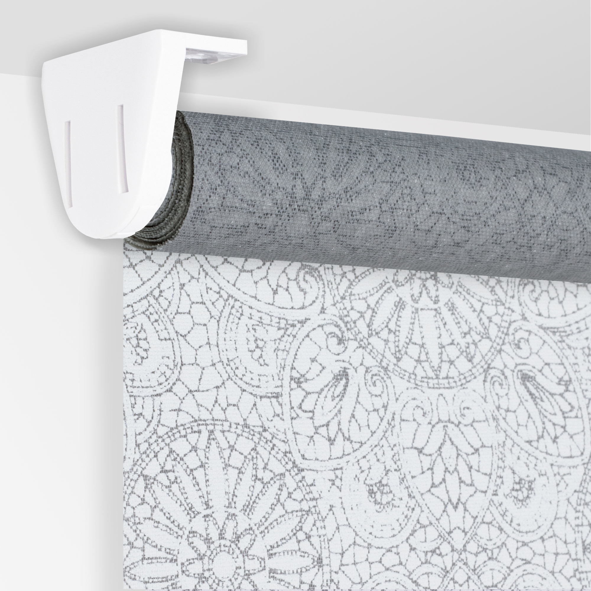 GARDEN Рулонная штора Neo Classic серая с орнаментом 50x160 см 82934348 STLM-0038132 - Вид №2