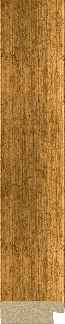 BY 0633 Зеркало в багетной раме - травленое золото 59 mm EVOFORM Definite - Вид №2