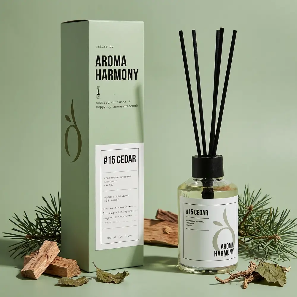 Ароматический диффузор Aroma Harmony Кедр 100 мл STLM-2031084