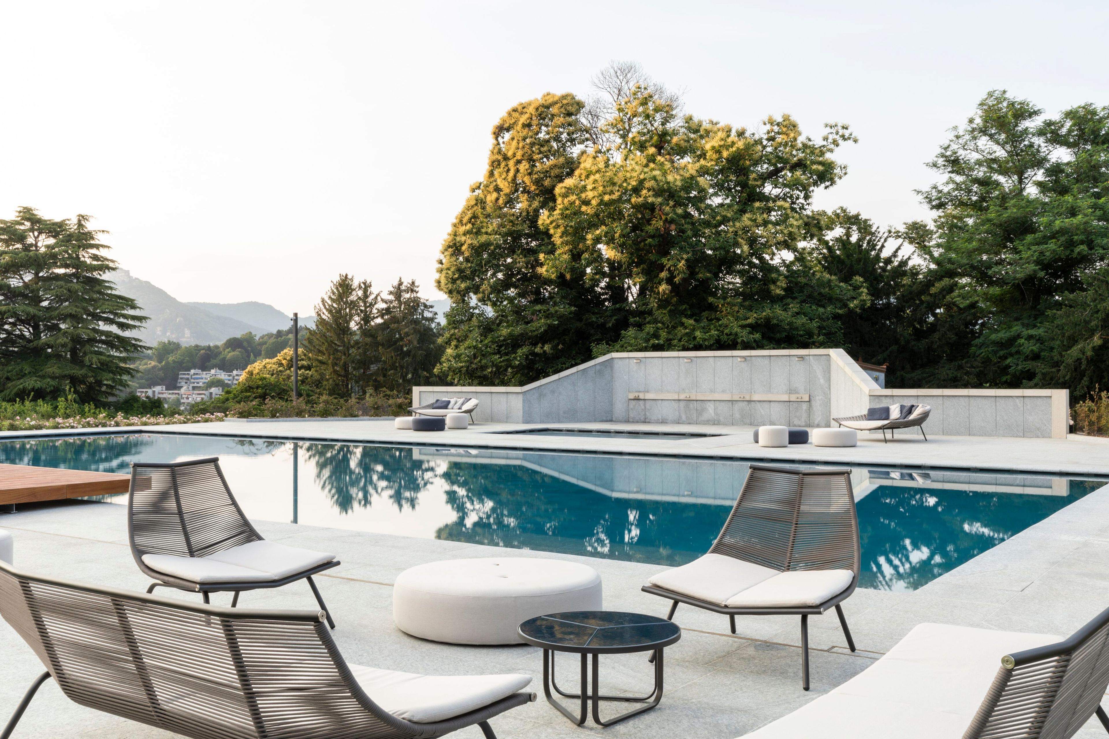 Подземный бассейн с гидромассажем INDALO PISCINE Piscina interrata ARCH-00003812