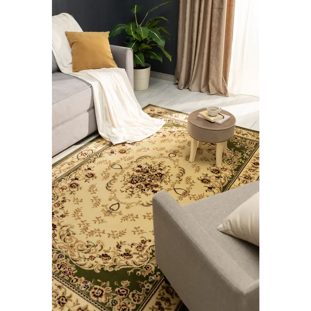 Ковер полипропилен Олимпос 150x230 см цвет зеленый MERINOS STLM-2016063 - Вид №5