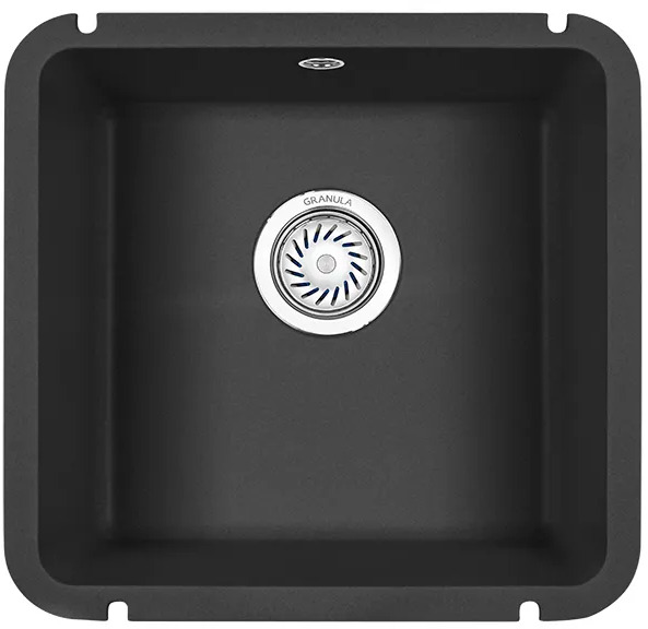 3801, ЧЁРНЫЙ, кухонная мойка, кварц