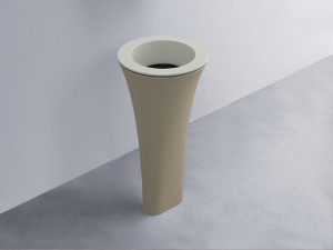 AMLA45-PM+AMPILT-LV+AMCOLT-AV Раковина Amedeo Tondo отдельностоящая cielo Enjoy + Amedeo