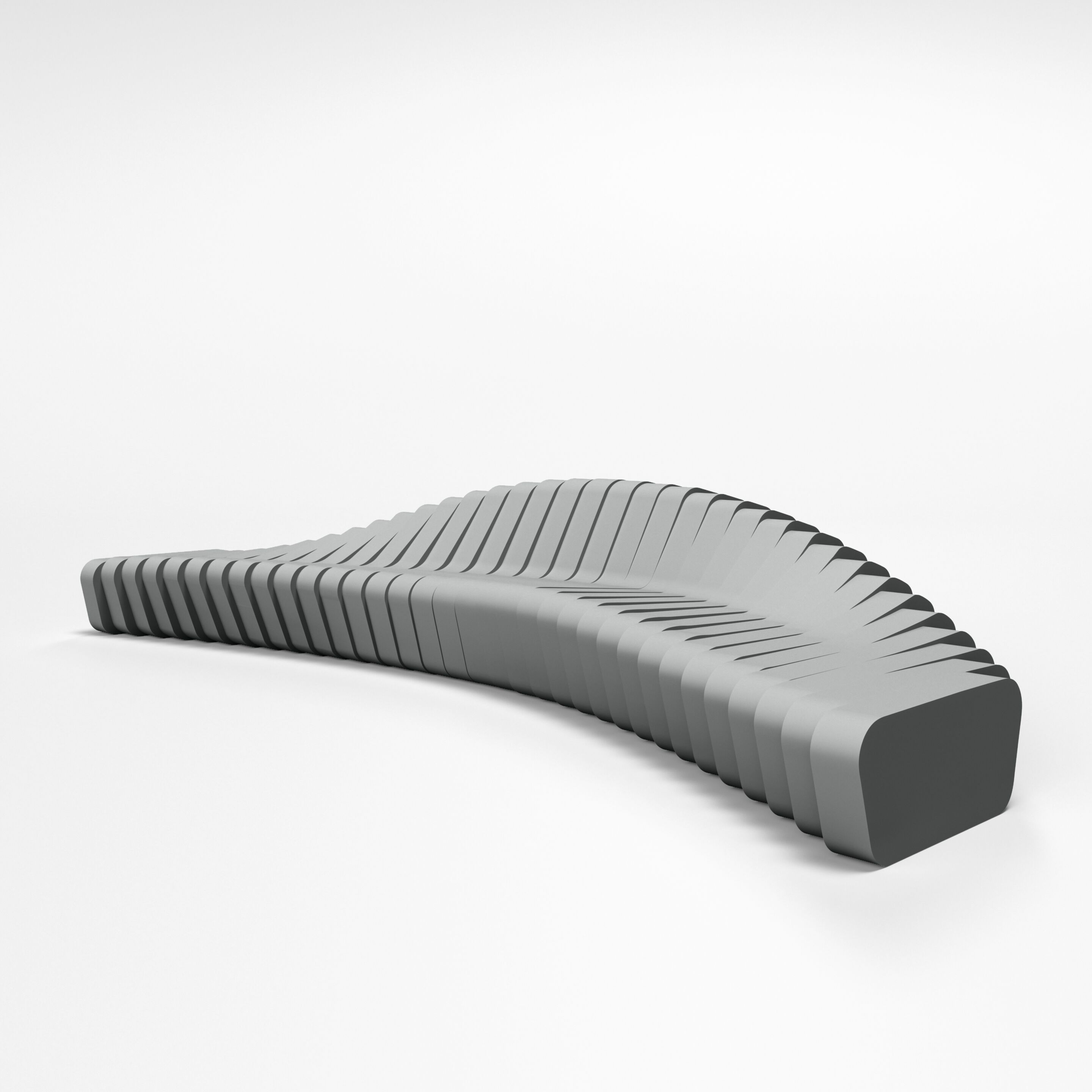 Модульный изогнутый диван с пенопластовым покрытием SIXINCH Cliffy ARCH-00045746 - Вид №36