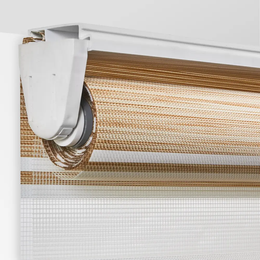 Штора рулонная день-ночь Дэли 80x160 см бежевая MIAMOZA STLM-2044547 - Вид №3