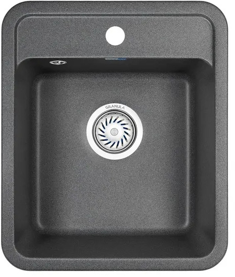 4202, ГРАФИТ, кухонная мойка, СтандАРТ кварц