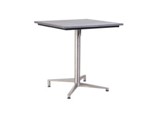 76.00.0072 Стол Победы Tradition Resysta stone серый 70 × 70 + каркас стола складной из нержавеющей стали Mbm
