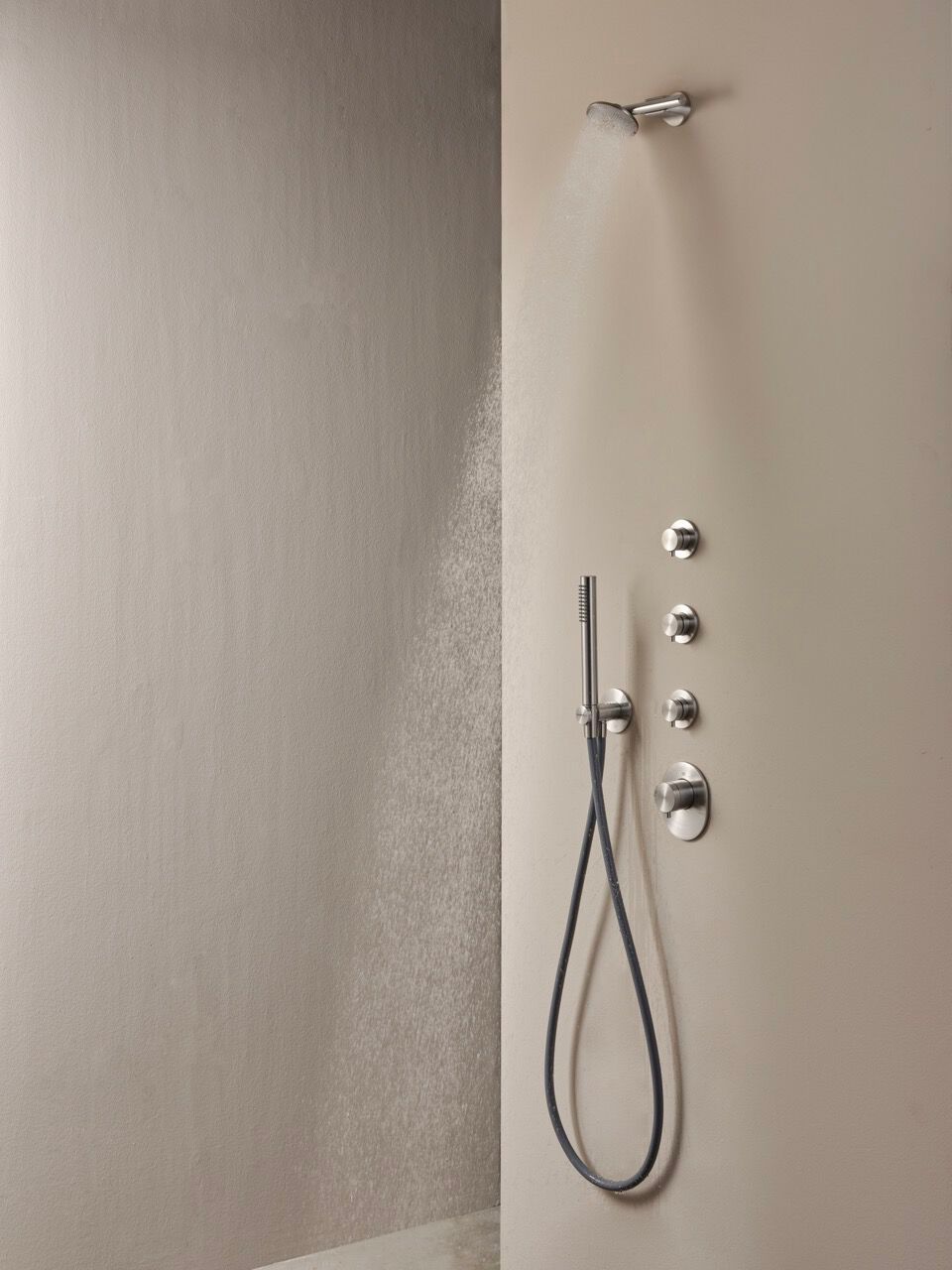 Регулируемая душевая головка из нержавеющей стали BEAMTECH Timeless ARCH-00139401 - Вид №2