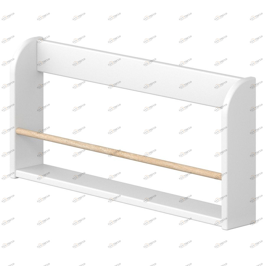 Полка книжная Flexa Play, белая 827014540