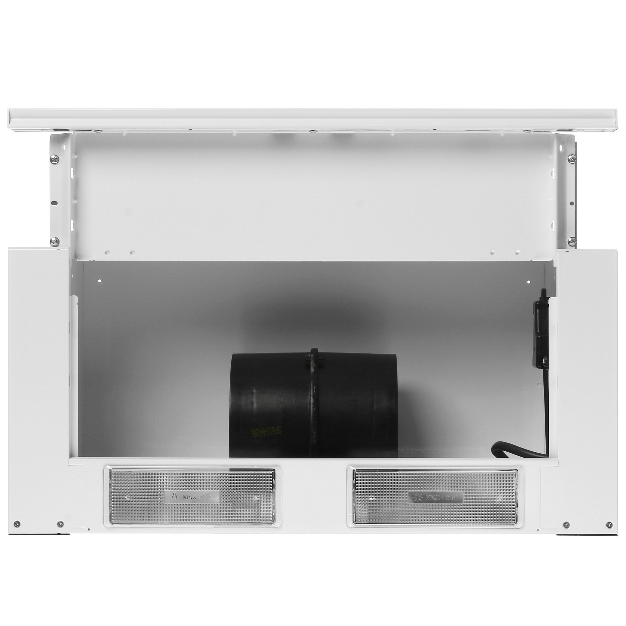 9940315 Вытяжка телескопическая KRONA UNA 600 PB белый/белый STDN-0028831 - Вид №8