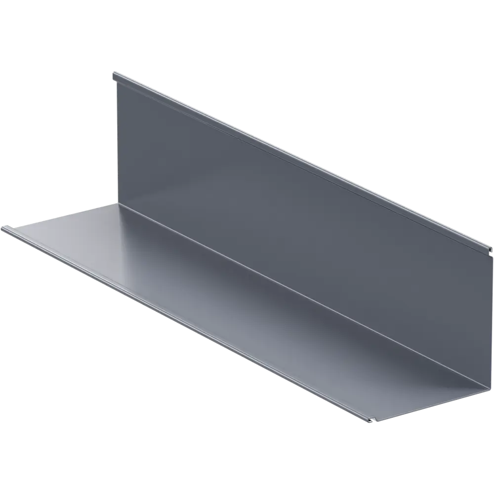 Планка угла внутреннего 115x115x2000 мм 0.4 мм RAL 7024 темно-серый 86778616 STLM-2069804 ВЕГА 