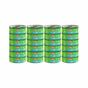 Т0055581*24 Корм для щенков Мясное ассорти ягненок с кольцом конс.100г (упаковка - 24 шт) ЧЕТВЕРОНОГИЙ ГУРМАН