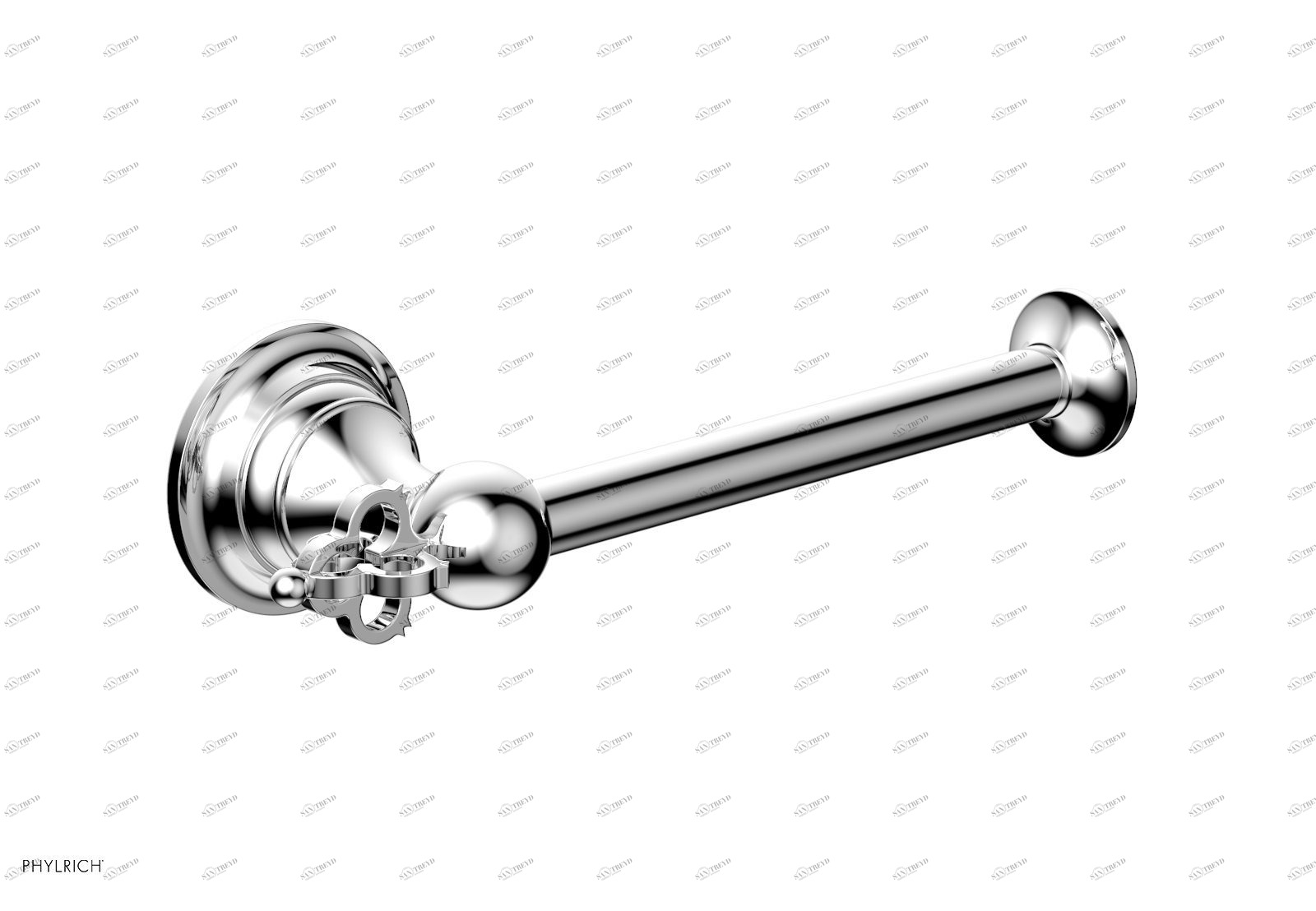 Держатель туалетной бумаги COURONNE Phylrich  163-74-026 Хромированный 