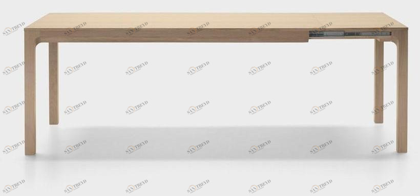 ALKI Прямоугольный раздвижной стол из дуба Laia sun-id-1443106