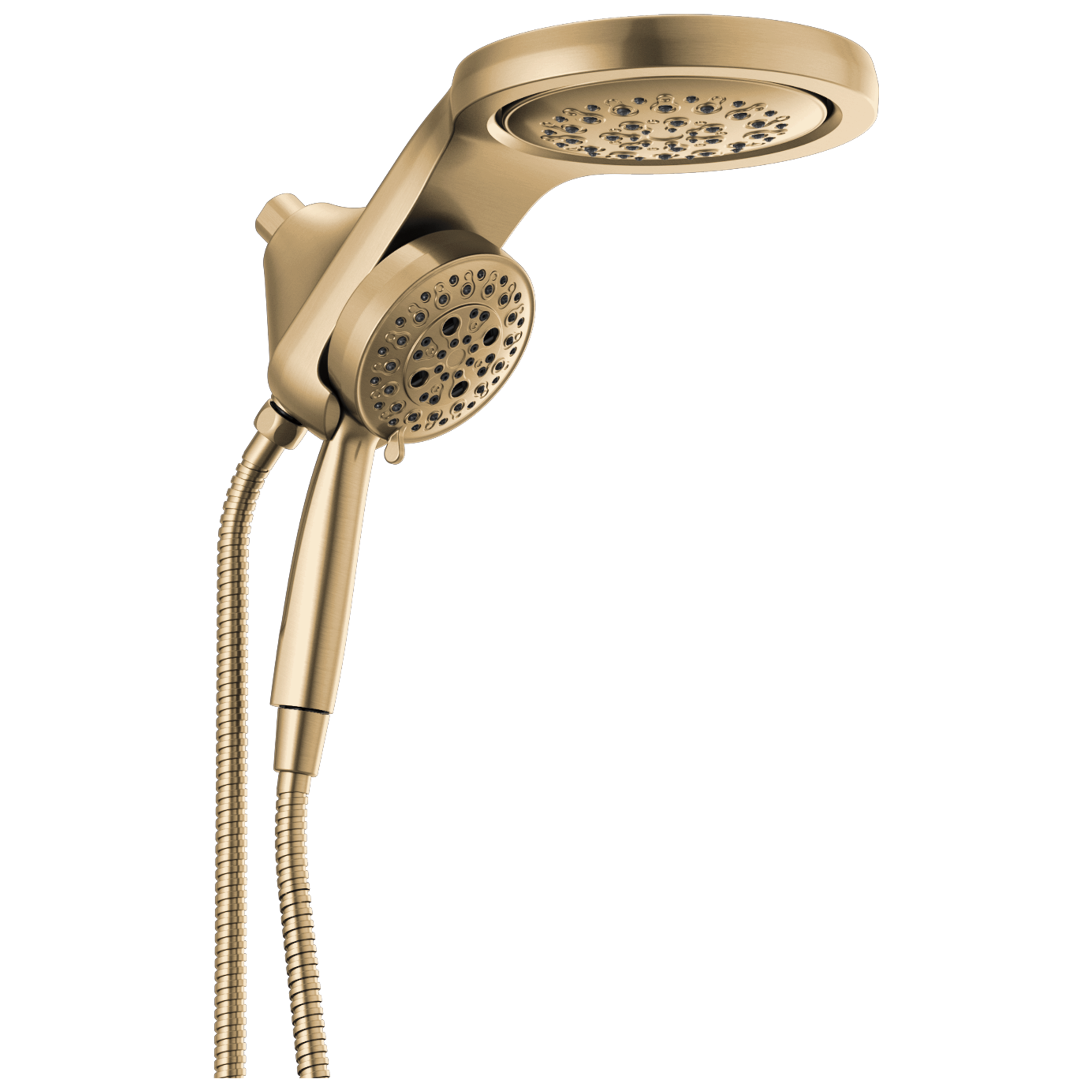 58680-25 HydroRain® H2Okinetic® 5-регулировочная душевая лейка два в одном Delta Faucet Universal Showering Хром 