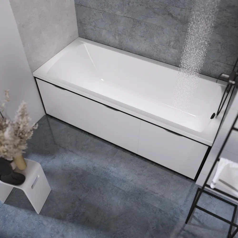 Экран под ванну 1Marka Urban откидной 54x180 см цвет супер айс белый STLM-2021865 - Вид №6