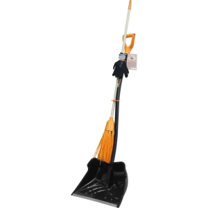 Набор для уборки снега, лопата метла и перчатки № 11