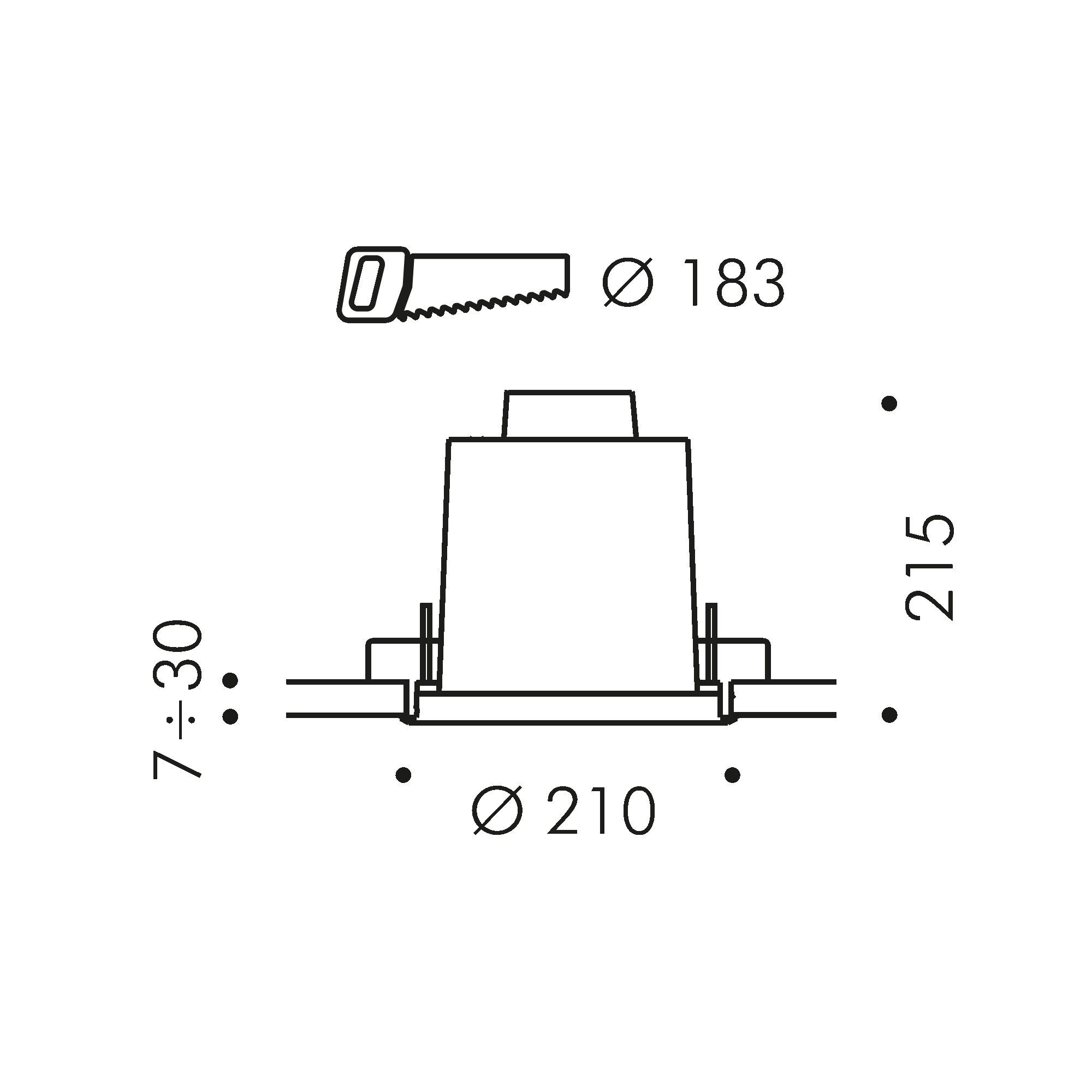 Утопленный круглый прожектор SIMES ARCH-00021985 - Вид №1
