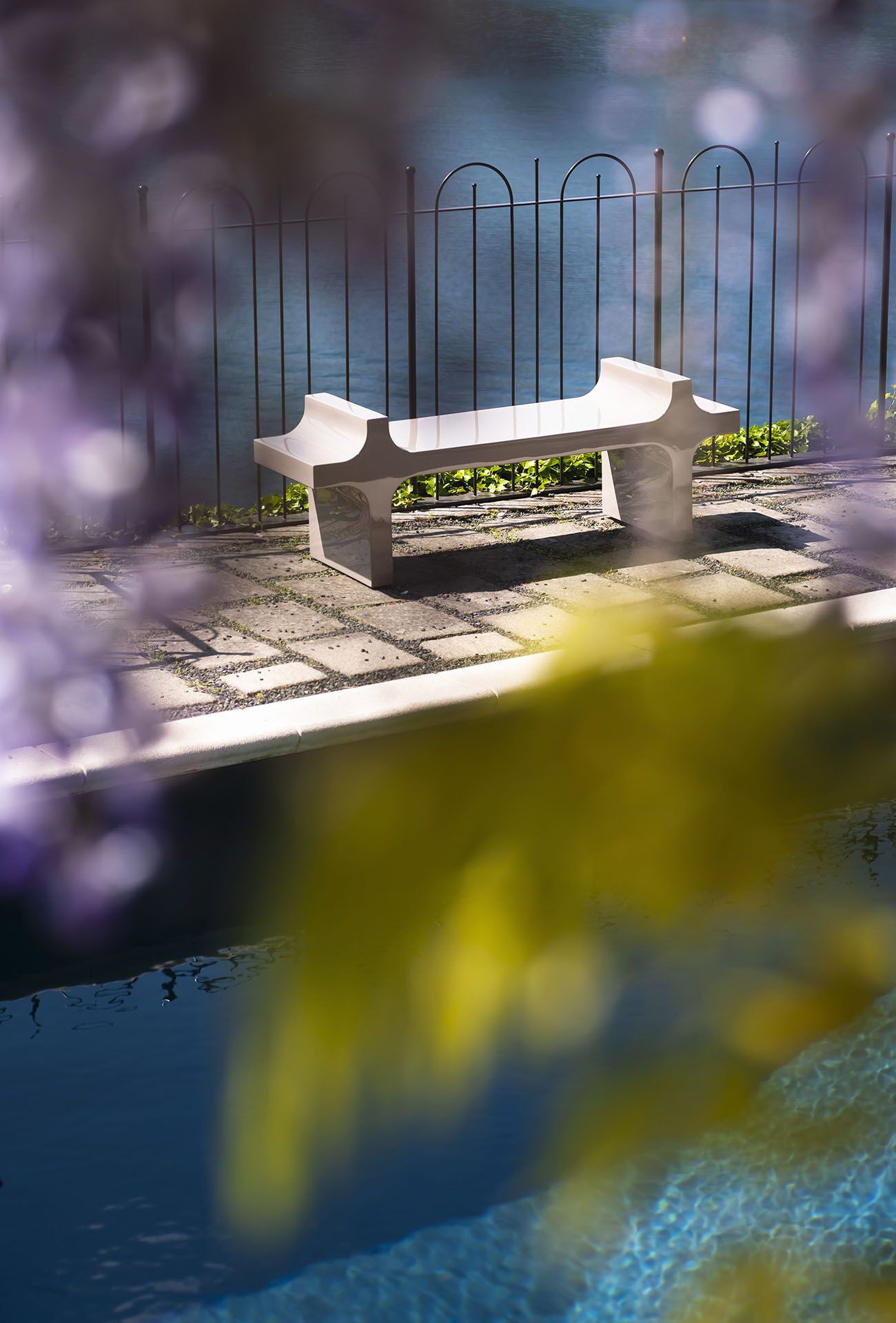 Садовая скамейка из Полимекса® Baxter Дхарма ARCH-00129532 - Вид №2