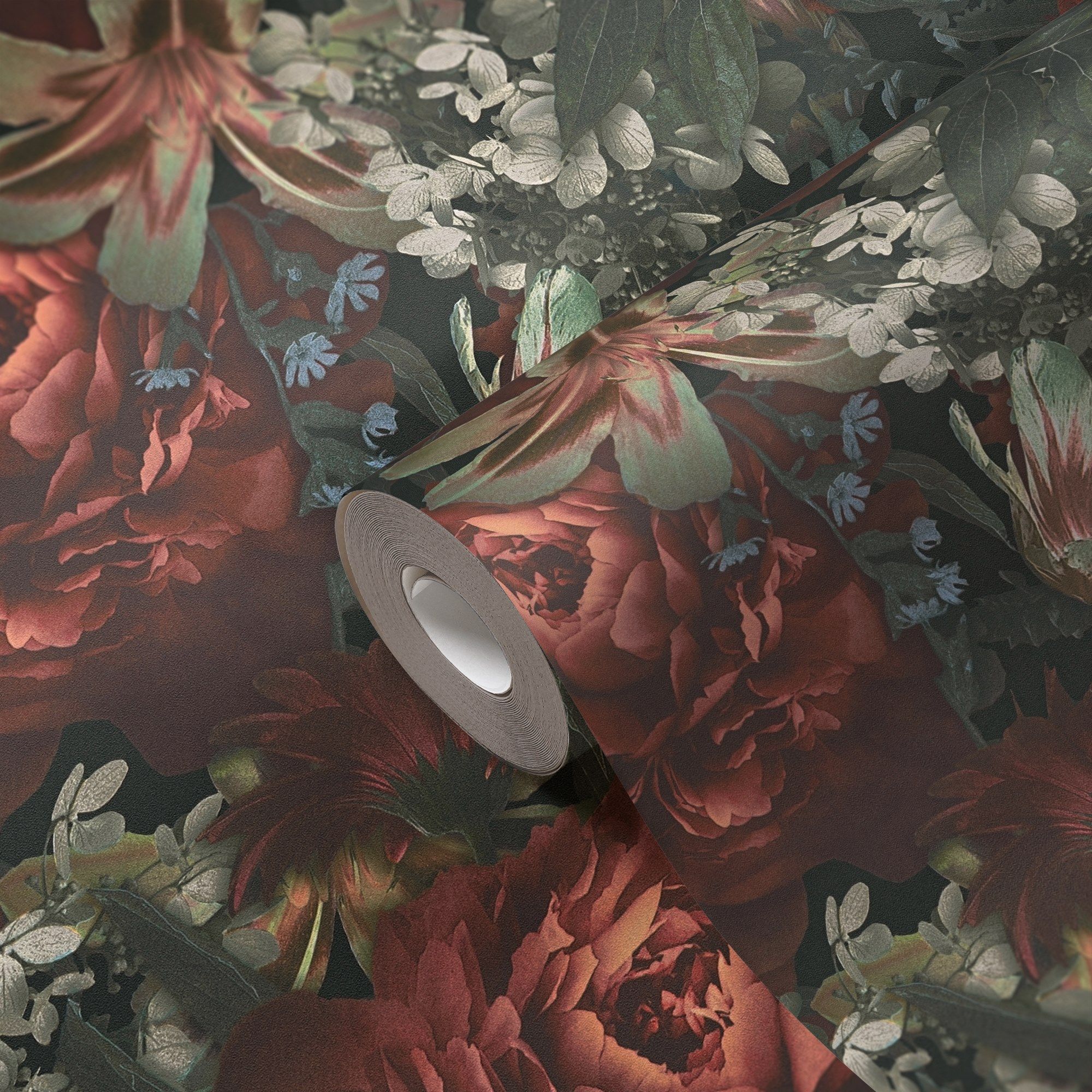 Атласные обои с цветочными узорами Architects Paper Pint Walls ARCH-00089008 - Вид №14