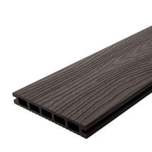 Террасная доска ДПК T-Decks цвет Венге 3000x150x20 мм двусторонний вельвет 0.45 м²