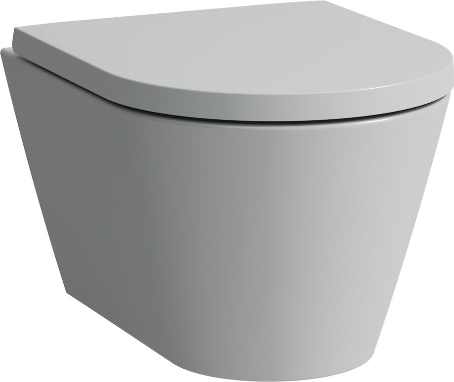 H8203337590001 Подвесной унитаз, укороченный, безободковый смыв Rimless LAUFEN PRO - Вид №2