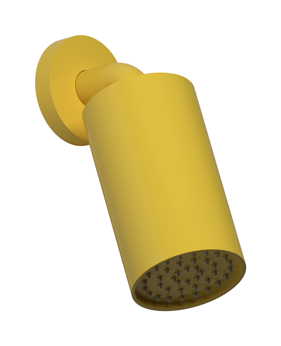 Верхний душ с Кронштейн для душа WE ARE IB co085gi_2 Yellow Franciacorta Colore