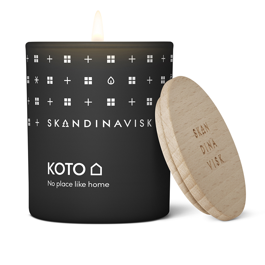 SK20206 Свеча ароматическая koto с крышкой, 65 г (новая) S K A N D I N A V I S K  - Вид №4