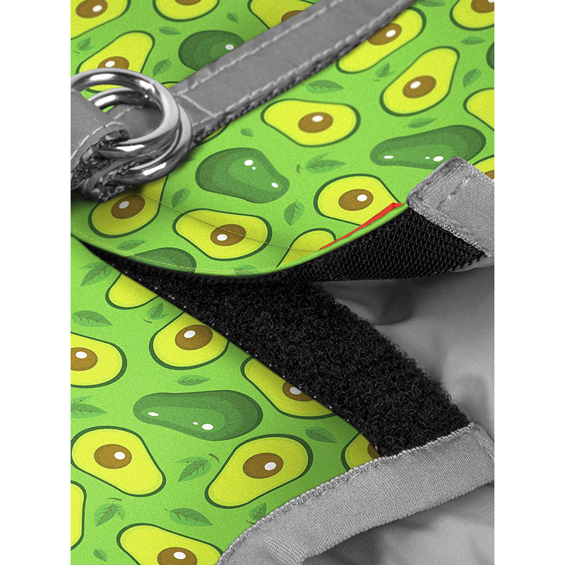 ПР0053664 Шлейка для собак Waudog с рисунком Авокадо (XS1, обхват груди 24-27см, обхват шеи 18-20см) COLLAR  - Вид №2