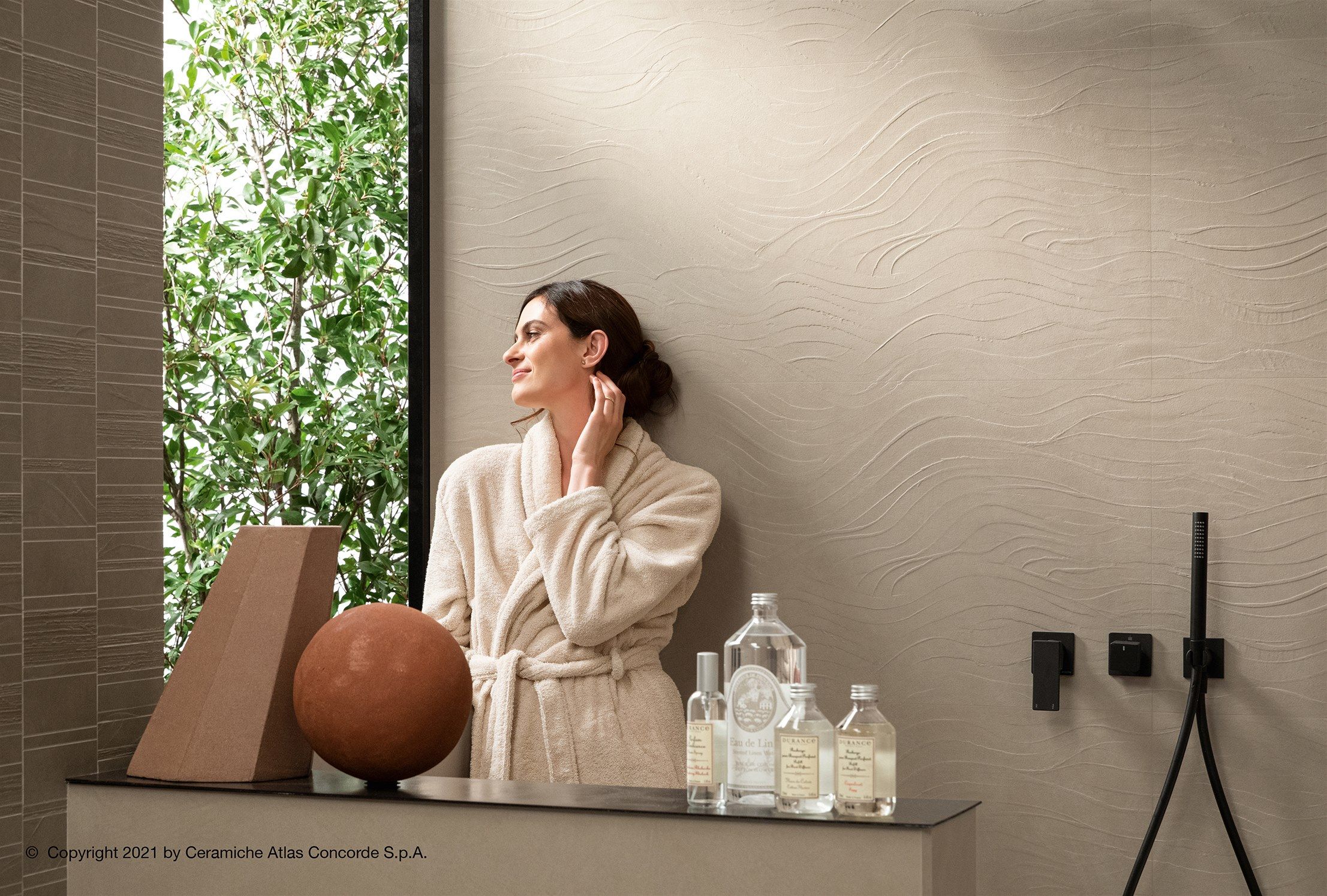 Белая керамическая паста трехмерное покрытие Atlas Concorde Boost Natural ARCH-00095959 - Вид №21