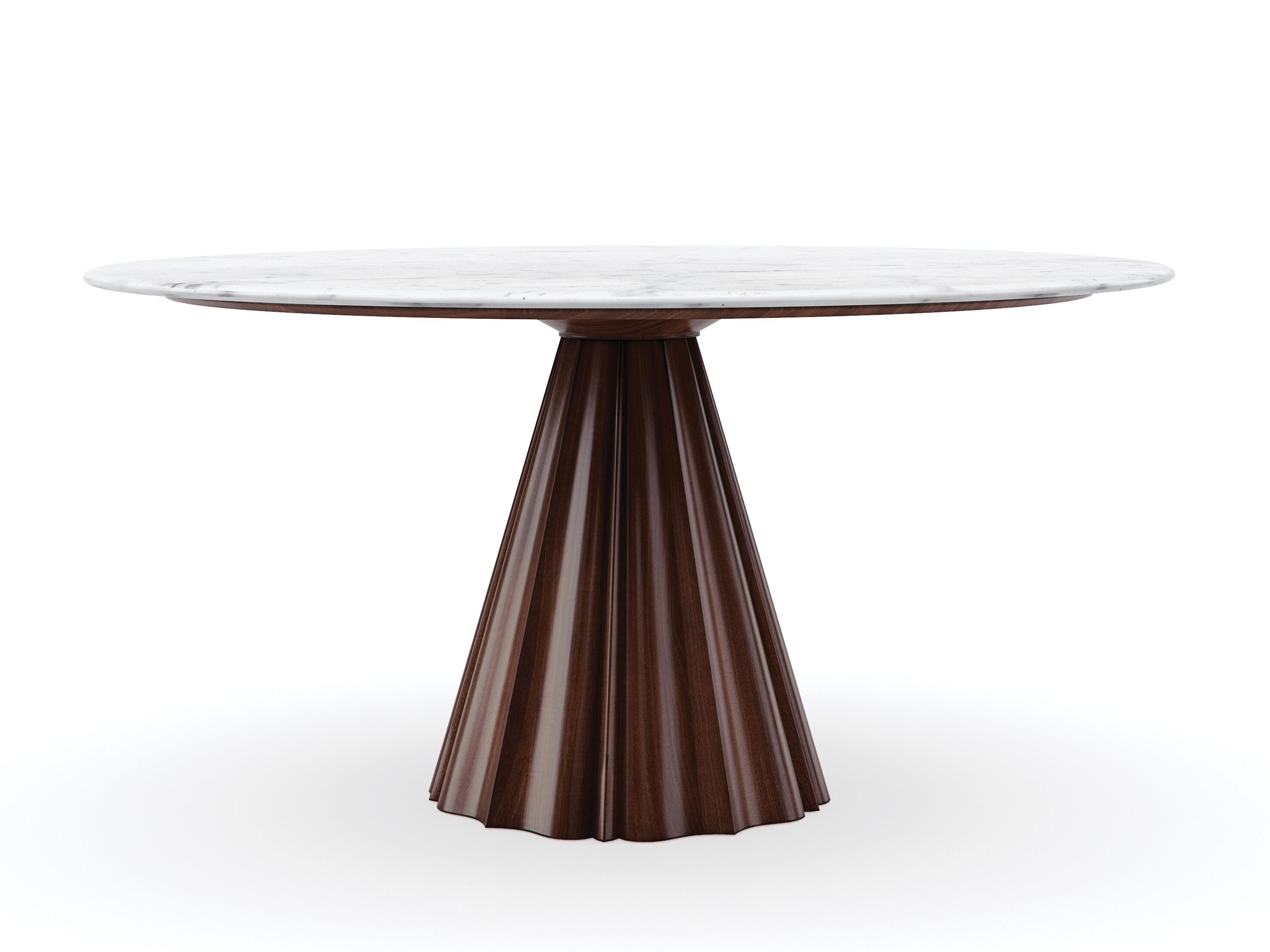 Круглый мраморный обеденный стол Caracole ALL NATURAL ARCH-00145804