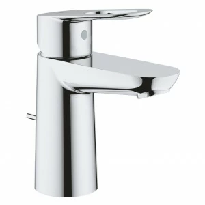 Смеситель для раковины GROHE BauLoop с донным клапаном, хром (23335000)
