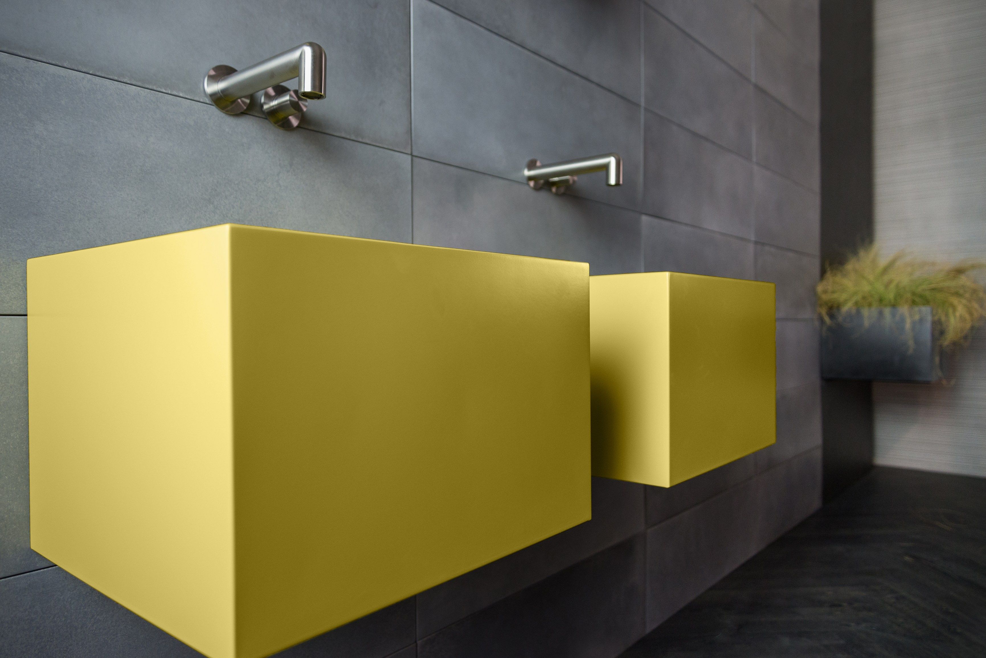 Металлическая прямоугольная подвесная раковина Moab Zero20 ARCH-00060468 - Вид №7