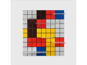 Модульная подвесная Книжная полка из АБС-пластика