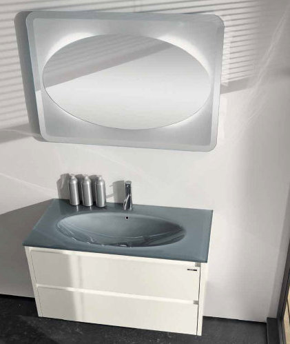 QUBE7 Комплект мебели cm 99 Berloni Bagno 43243 - Вид №2