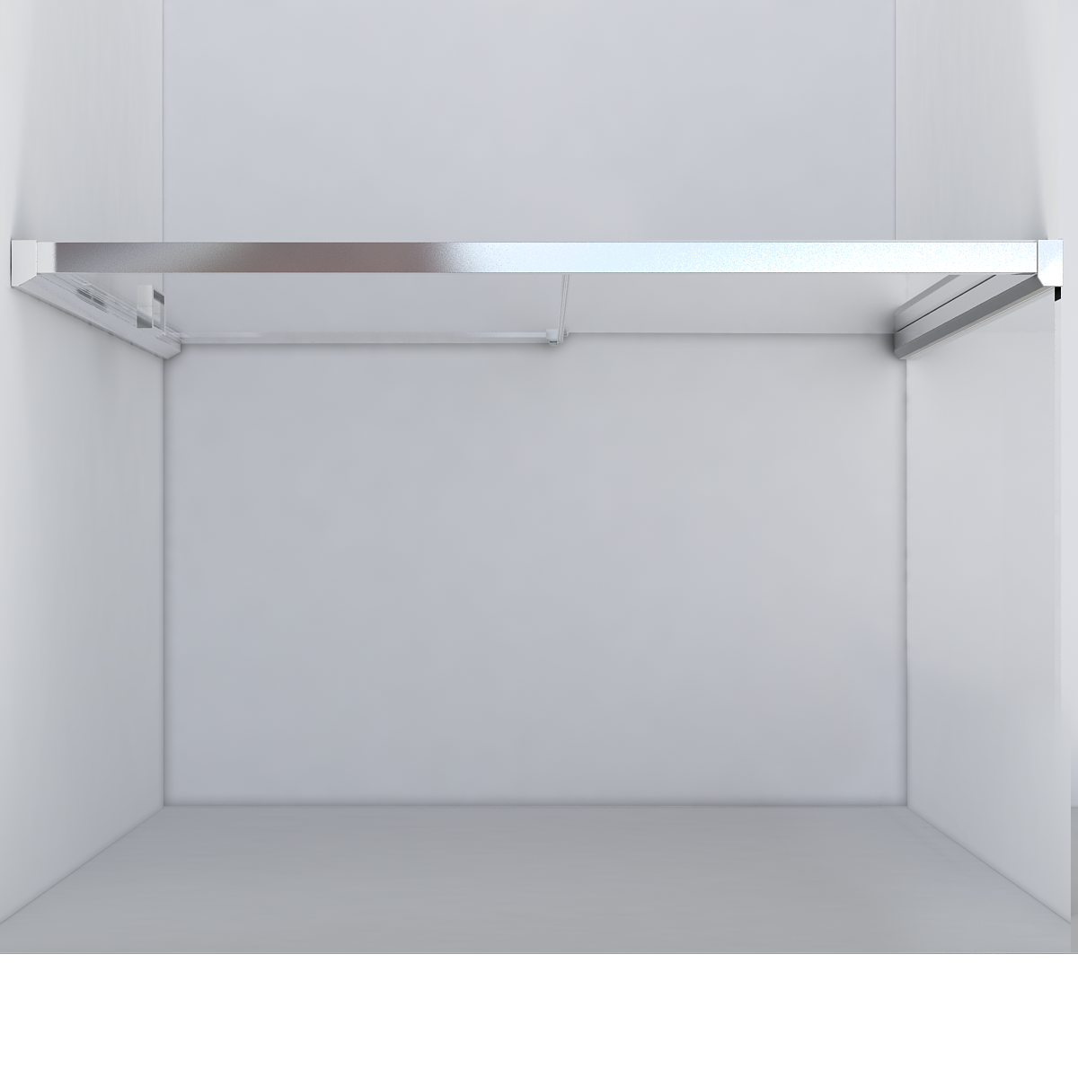 VDS-1L120CL-1 Душевая дверь Vincea Lugano Santreyd - Вид №4