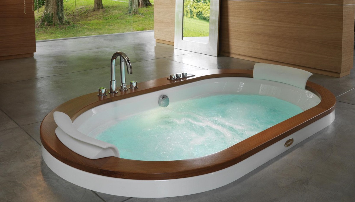 Ванна с гидромассажем встроенная Opalia Wood 9F43-498 Jacuzzi 9F43498 - Вид №2