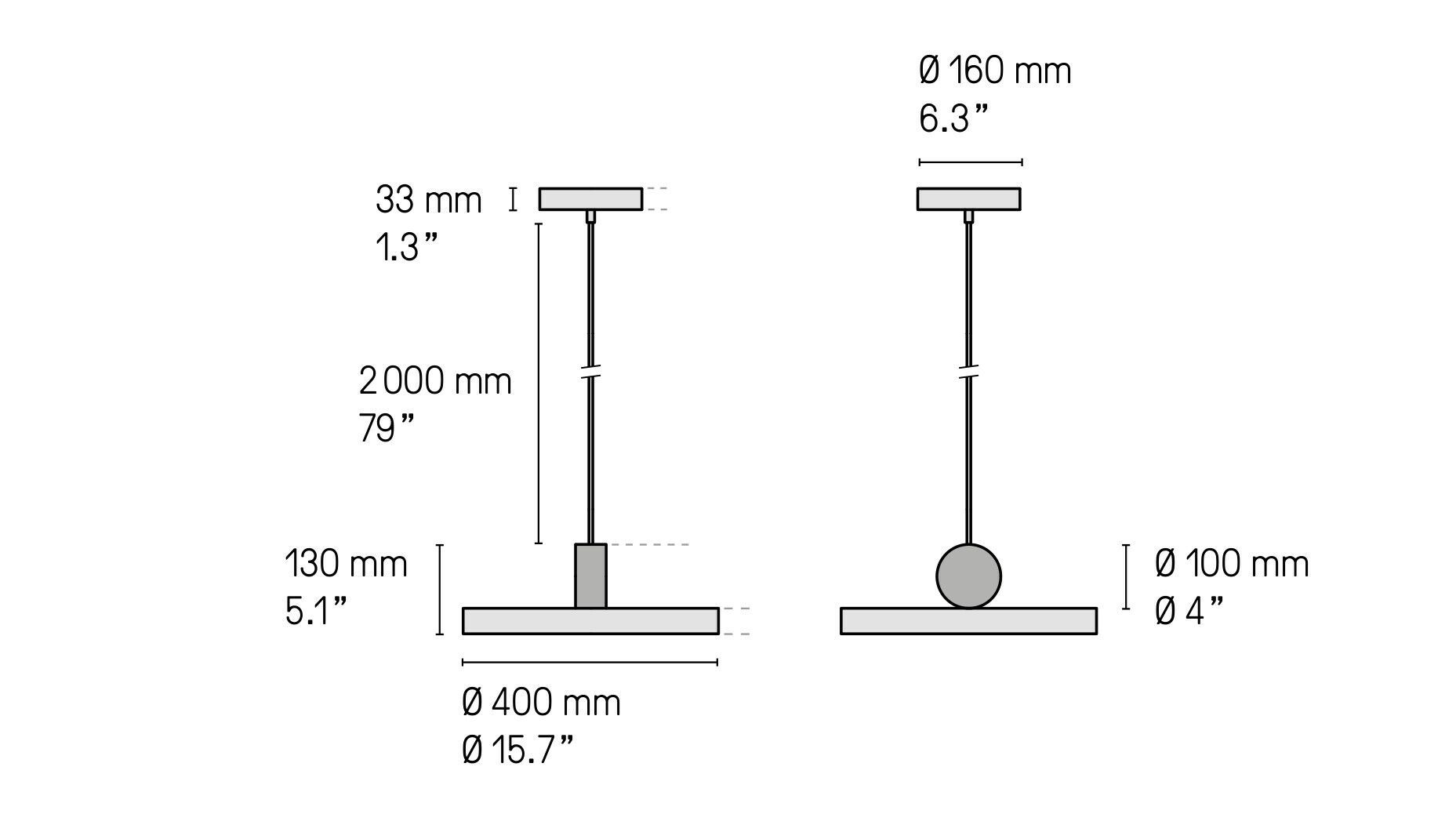 Латунный светодиодный подвесной светильник CVL Luminaires Calé(e) ARCH-00059851 - Вид №5