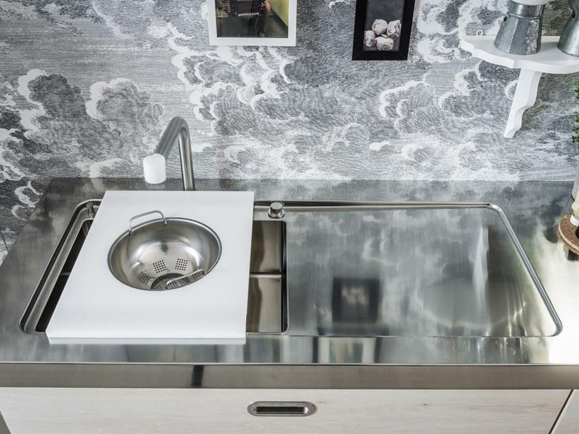 ALPES-INOX Кухонный модуль для стирки, готовки, хранения и холодильника Liberi in cucina sun-id-1501100 - Вид №4