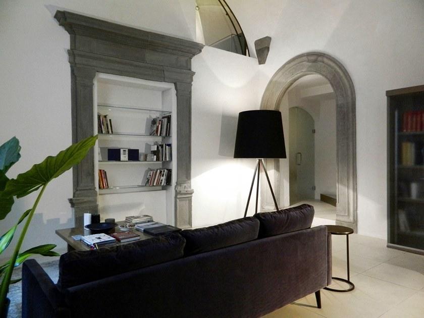 Martinelli Luce Торшер из металла с тканевым абажуром Eva 2270/xg/ne/ne - Вид №5