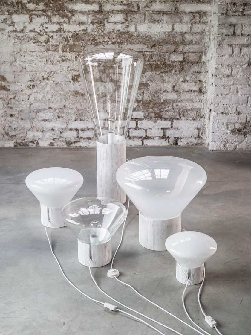 BROKIS Светодиодный торшер из дутого стекла Muffins Pc852/pc853/pc850 - Вид №9