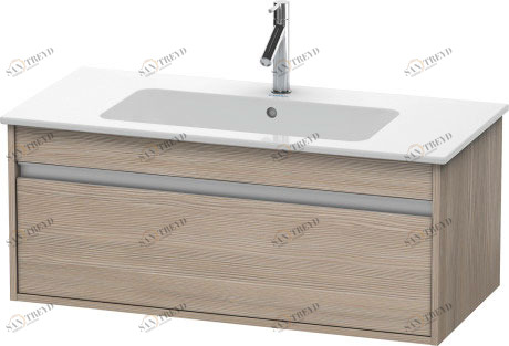KT642003131 Ketho Тумбочка подвесная Сосна серебристая, декор Duravit
