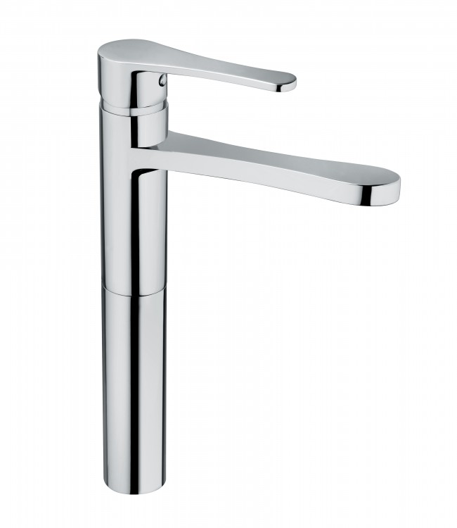 14520/GR Смеситель для раковины с удлиненным изливом 150 мм и сливом clic-clac. Bongio O’Clock Green 