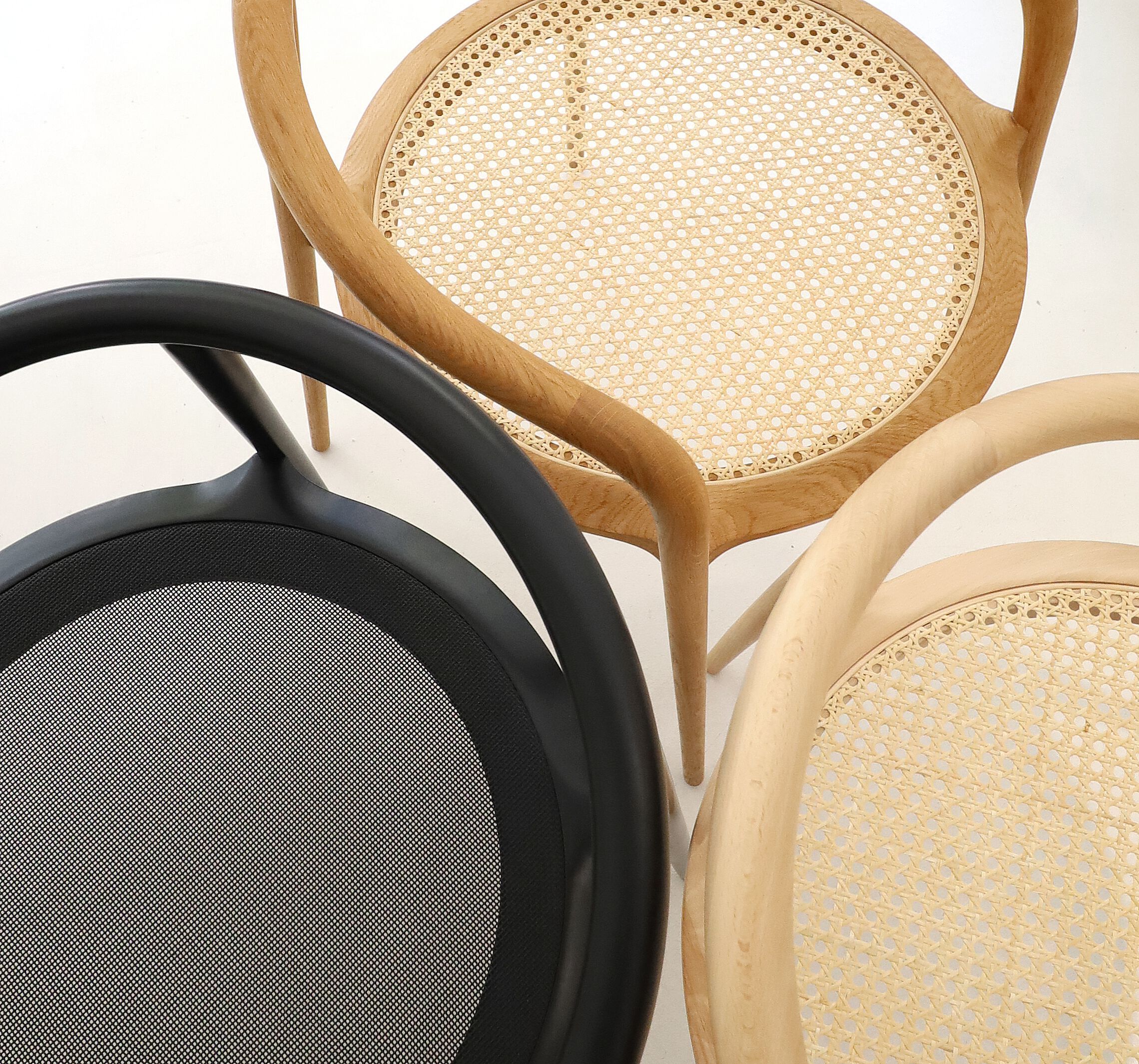 Стул из бука с подлокотниками Branca Lisboa ARANHA ARCH-00062003 - Вид №1