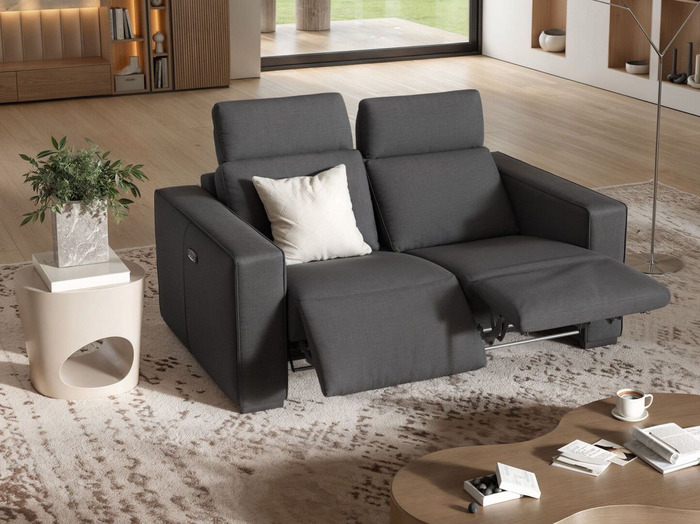 2-местный тканевый диван Sofanella Бергамо ARCH-00053342 - Вид №1