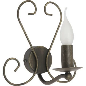 Бра настенное черное Nowodvorski Dakar 3644 NOWODVORSKI СВЕЧА 00-3928312 Черный