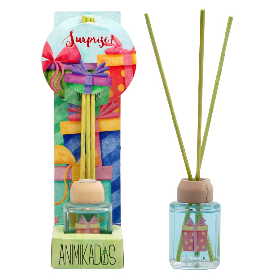 Диффузор ароматический 18 мл цветочный Surprise AMBIENTAIR  00-3881100 Голубой  - Вид №1